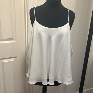 NWT Abound Satin Babydoll Tank